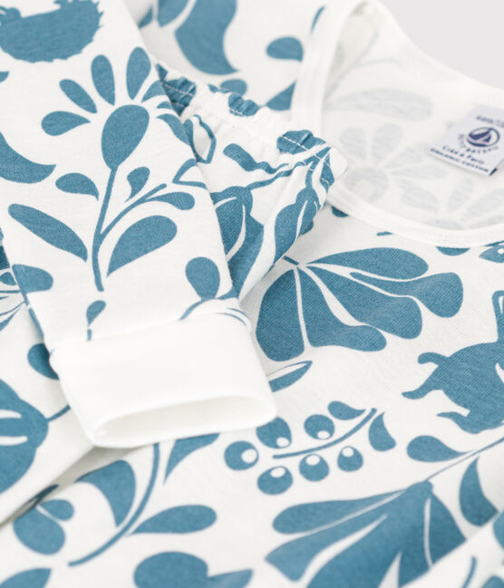 Floral Cotton Snugfit Pyjamas MARSHMALLOW white/ROVER