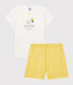 Girls' Floral Cotton Short Pyjamas