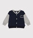 Babies' Fleece Baseball Jacket