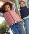 Children's Sleeveless Quilted Padded Jacket ROSEWOOD pink