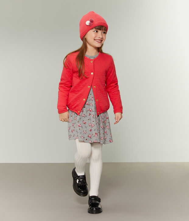 Girls' Cardigan red