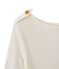 Women's linen tee LAIT white