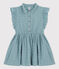 Girls' Broderie Anglaise Dress MIMI green