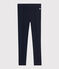 Girls' Fleece Jeggings SMOKING blue