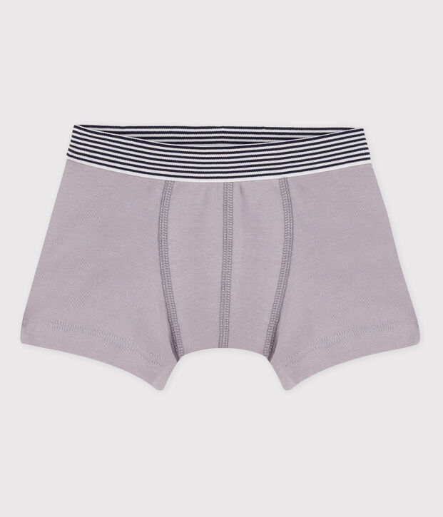 Boys' Cotton Boxer Shorts grey