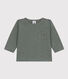 Babies' Long-Sleeved Slub Jersey T-Shirt