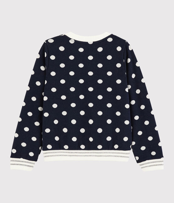 Girls' Sweatshirt SMOKING blue/MARSHMALLOW white