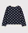 Girls' Sweatshirt SMOKING blue/MARSHMALLOW white