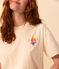 Women's Boxy Cotton T-Shirt AVALANCHE Ecru