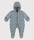Babies' Recycled Patterned Snowsuit