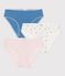 Children's fruit-print cotton and elastane pants - 3-Pack variante 1