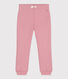 Children's jogging bottoms in plain cotton