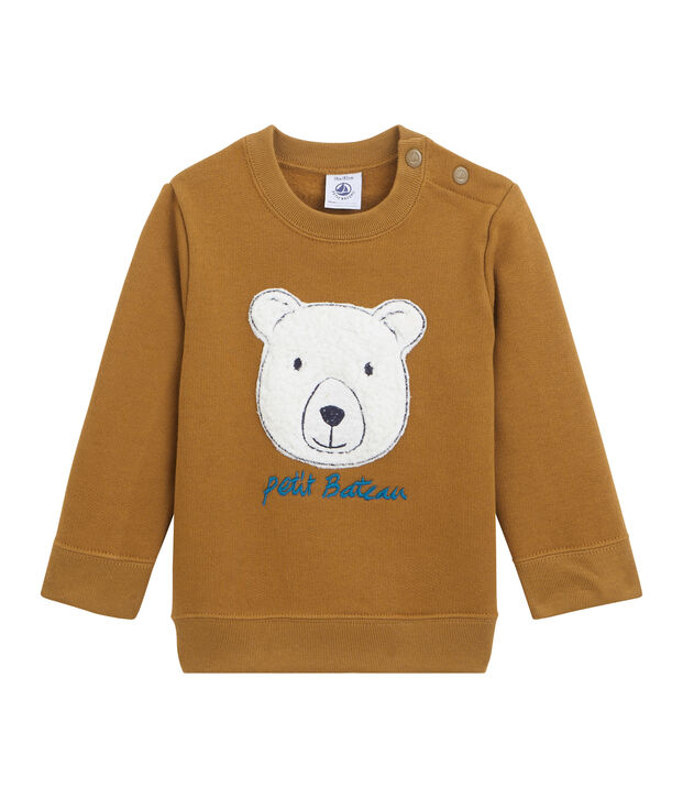 Baby Boys' Fleece Sweatshirt brown