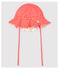 Babies' Organic Cotton Terry Sun Hat PEACHY orange