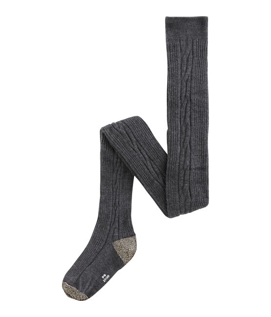 Thermal tights for girls CITY CHINE grey