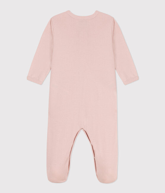 Pink Cotton Sleepsuit SALINE pink