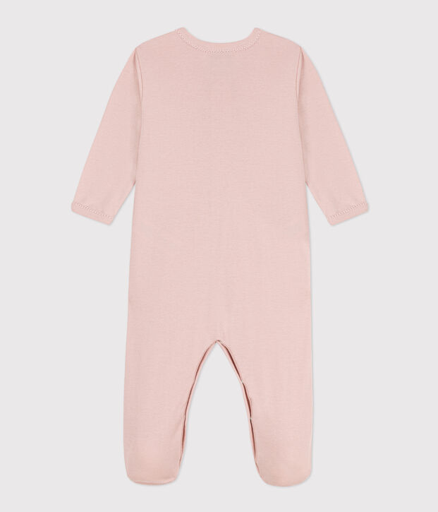 Pink Cotton Sleepsuit pink