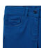 Girls' coloured denim trousers PERSE blue