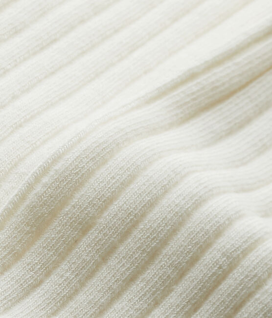 Collant fille COQUILLE beige