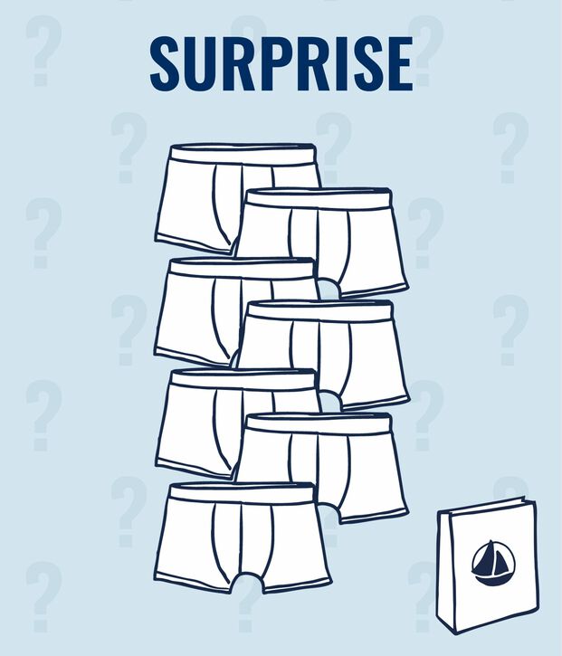Boys' surprise set of boxer shorts - 7-pack multicolor