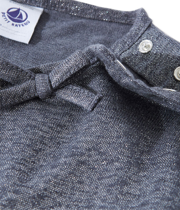 Girl's T-shirt grey/grey