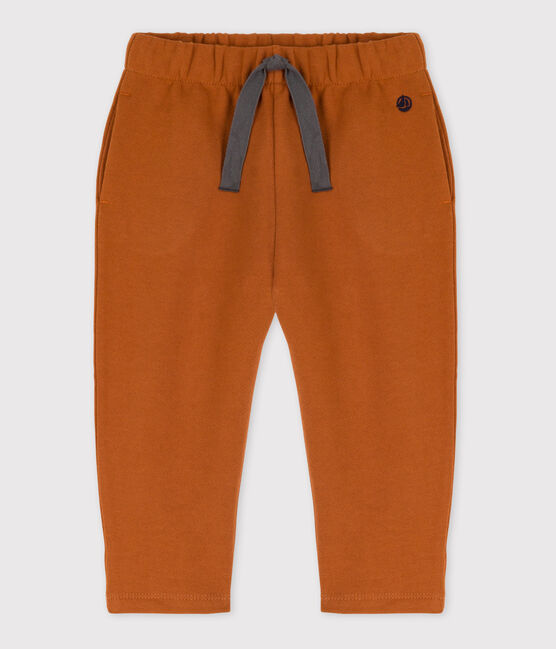 Babies' Fleece Trousers ECUREUIL brown