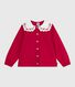 Children's long-sleeved printed cotton poplin blouse.