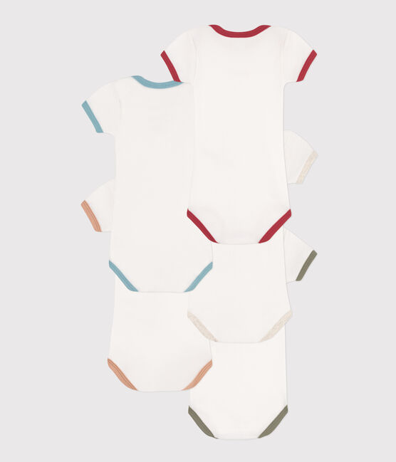 Short-Sleeved Cotton Youpi Bodysuits - Pack of 5 variante 1