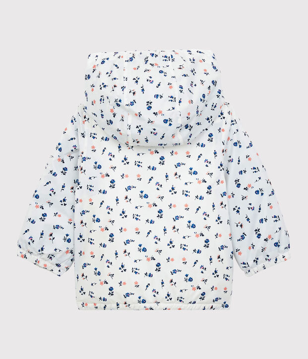 Babies' Warm Polyester Windcheater white/multicolor