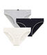 Girls' Stretch Cotton pants - Set of 3