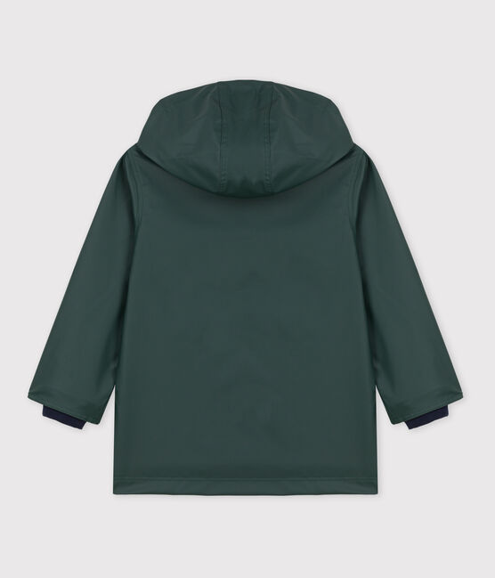 CHILDREN'S UNISEX ICONIC RECYCLED RAINCOAT SHERWOOD green