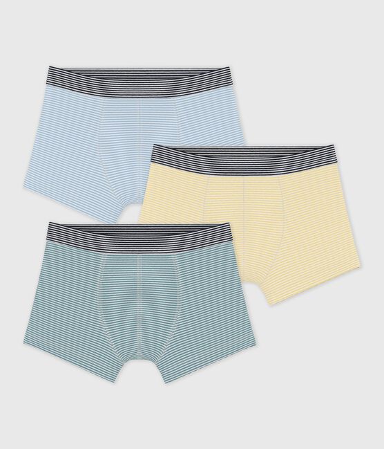 Pack of children's stripy cotton boxers variante 1
