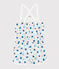 Girls' Terry Playsuit MARSHMALLOW white/MULTICO white