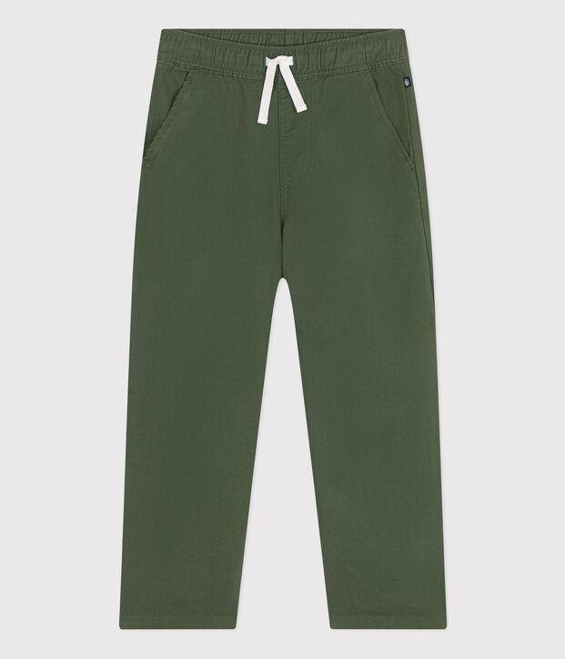 Boys' Cotton Trousers green