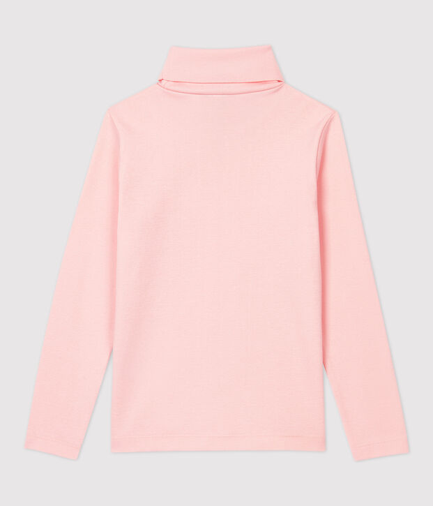 Unisex Children's Cotton Polo Neck pink
