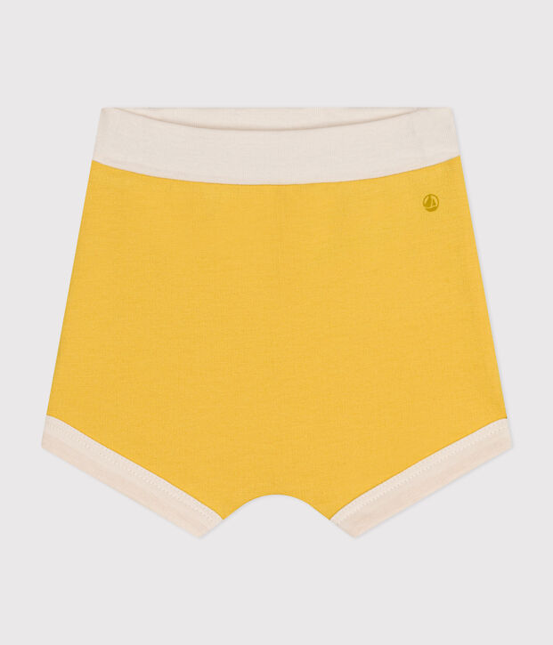 Babies' Light Fleece Shorts yellow