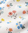 Girls' Sleeveless Cotton Dress MARSHMALLOW white/MULTICO white