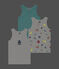 Boys' Cotton Vests - 3-Pack variante 1