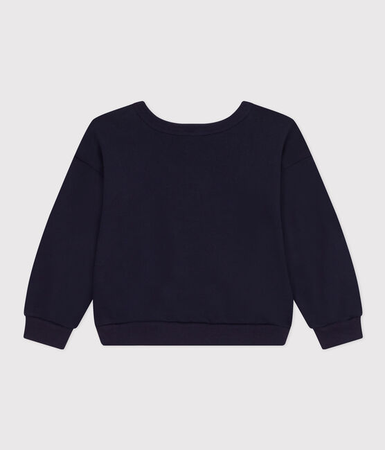 Boys' fleece sweatshirt SMOKING blue