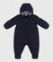Babies' polyester snowsuit SMOKING blue