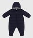 Babies' polyester snowsuit
