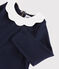 Baby girl's long-sleeved blouse SMOKING blue