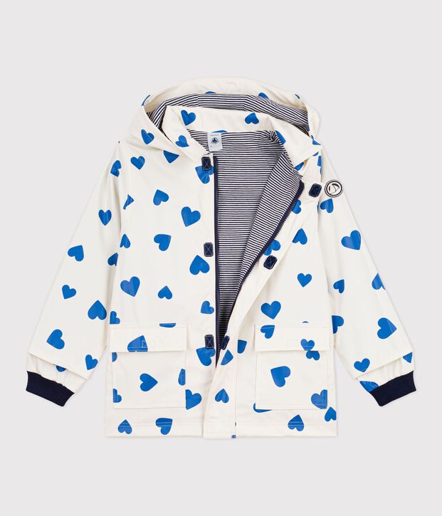 Children's iconic raincoat blue/blue