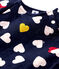 Girls' Short-Sleeved Tube Knit Dress SMOKING blue/MULTICO white