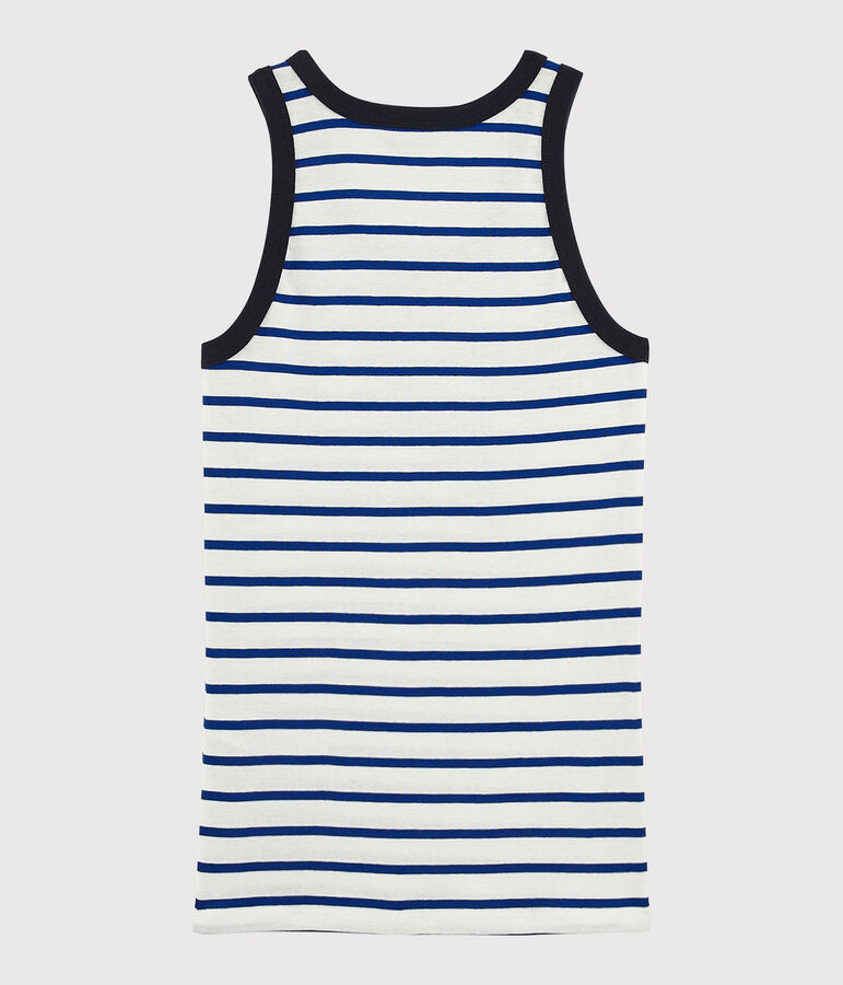 Women's Iconic Vest white/blue