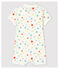 Multicoloured Starry Organic Cotton Playsuit MARSHMALLOW white/MULTICO white