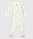 Babies' Organic Cotton Fleece Sleepsuit