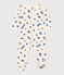 Babies' Blue Heart Patterned Cotton Pyjamas AVALANCHE white/MULTICO