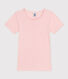 Little girls' short-sleeved cotton T-shirt