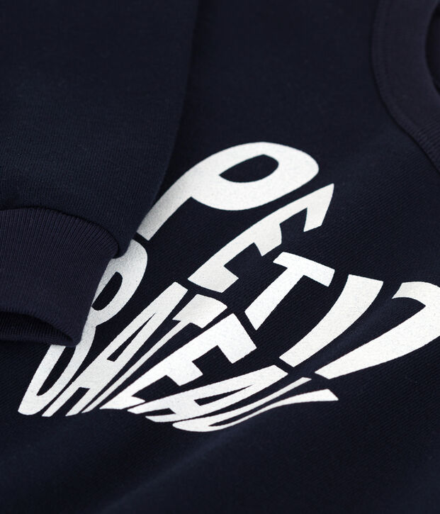 Girls' Fleece Sweatshirt SMOKING